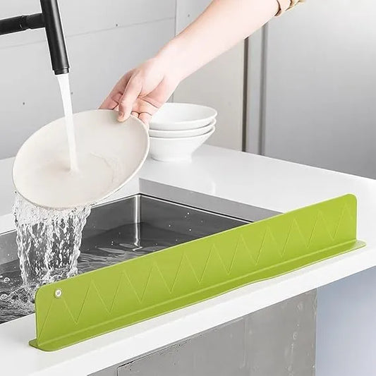 Silicone Sink Splash Guard with Suction Cup | Kitchen Counter Protector | NovaEx