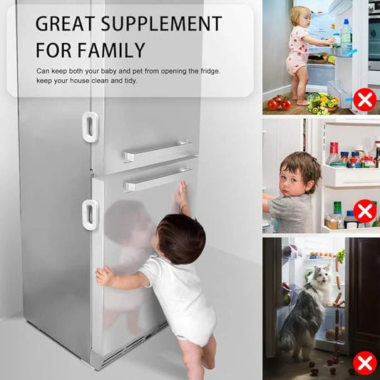 Child Safety Fridge Lock | Multifunctional Cabinet and Drawer Lock | NovaEx