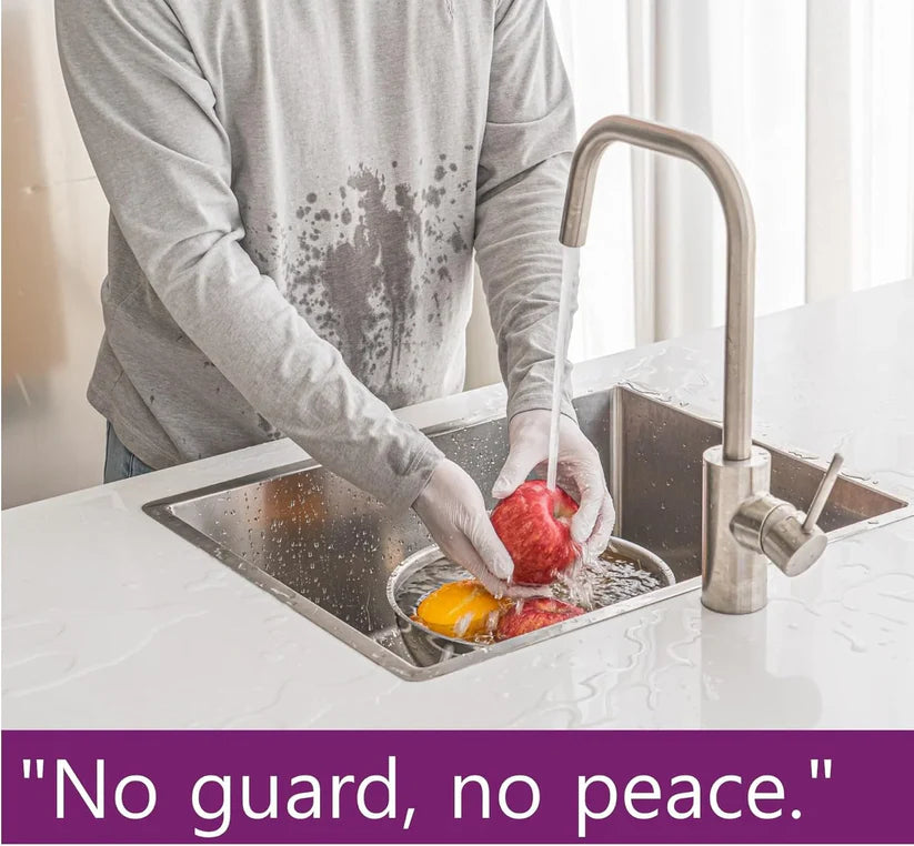 Silicone Sink Splash Guard with Suction Cup | Kitchen Counter Protector | NovaEx